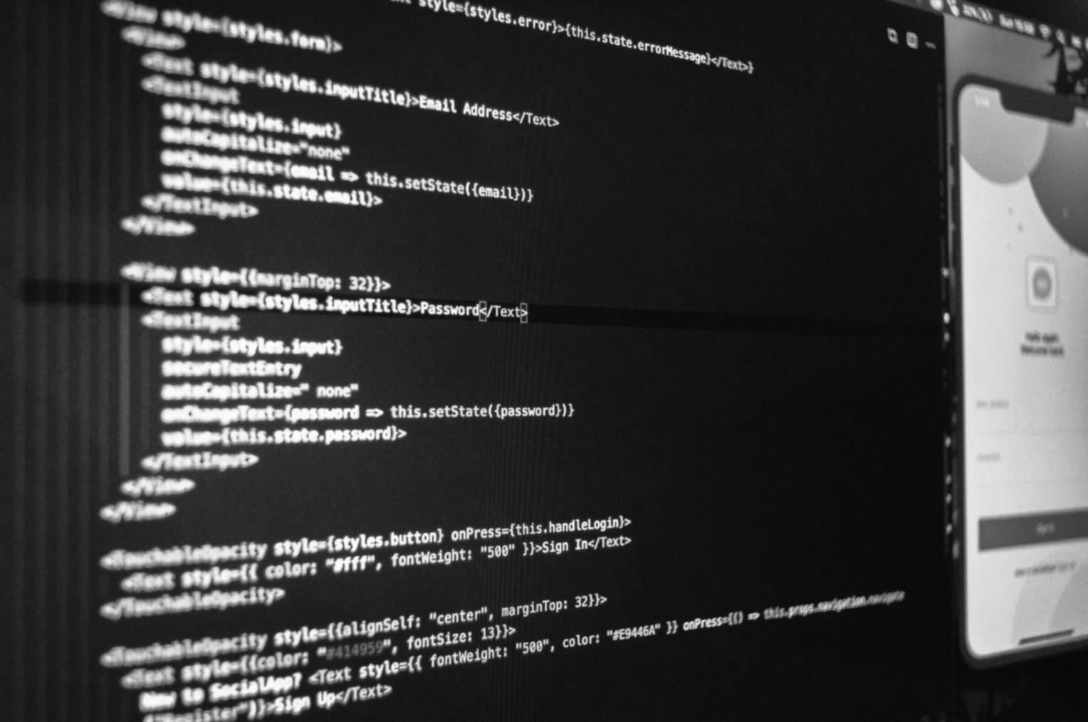 Code review session showing collaborative problem solving approach