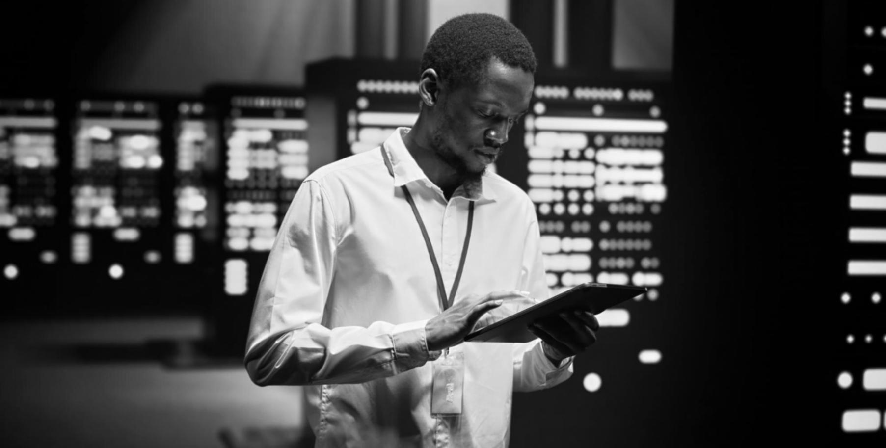 Mobile development workspace showing collaborative planning process